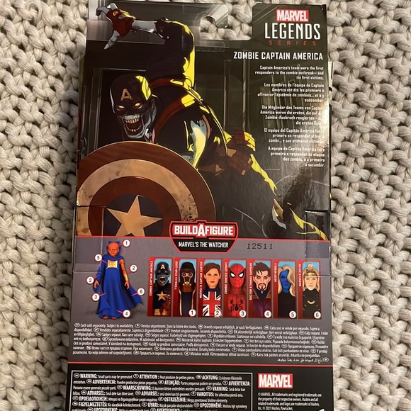 Marvel Legends Zombie Captain America - Picture 3 of 3
